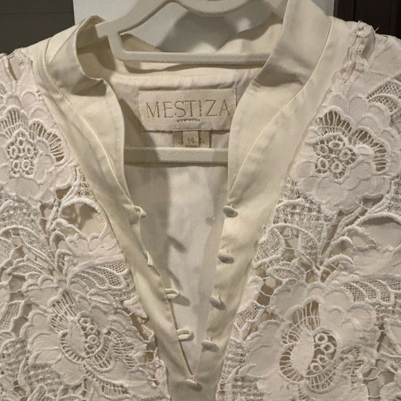 MESTIZA Carmen Lace Mini Dress - Picture 5 of 6